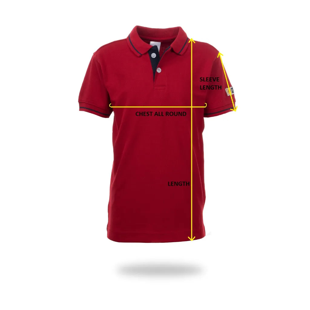 T SHIRTS RED ( BOYS _ GIRLS - PIS ).webp