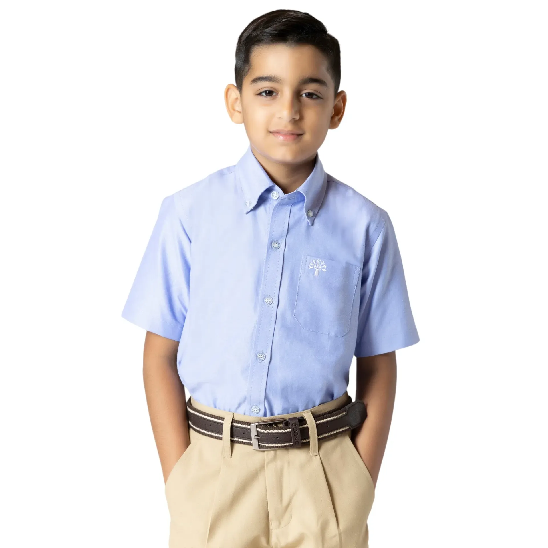 [BSHIRTSANT2] Short Sleeve Shirt (Boys) (2)