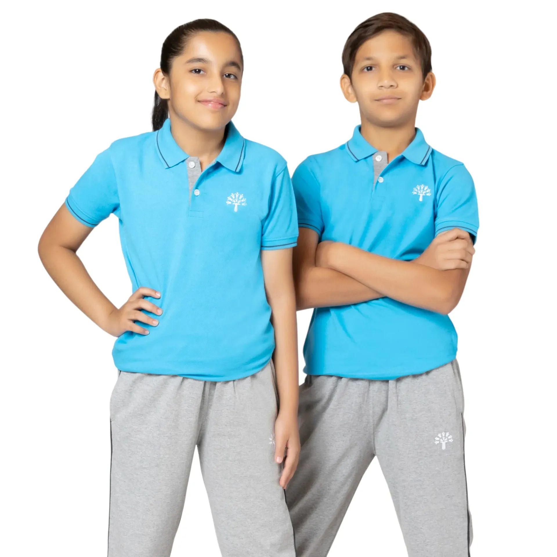 Aqua P.T.Polo T-Shirt (Boys & Girls)