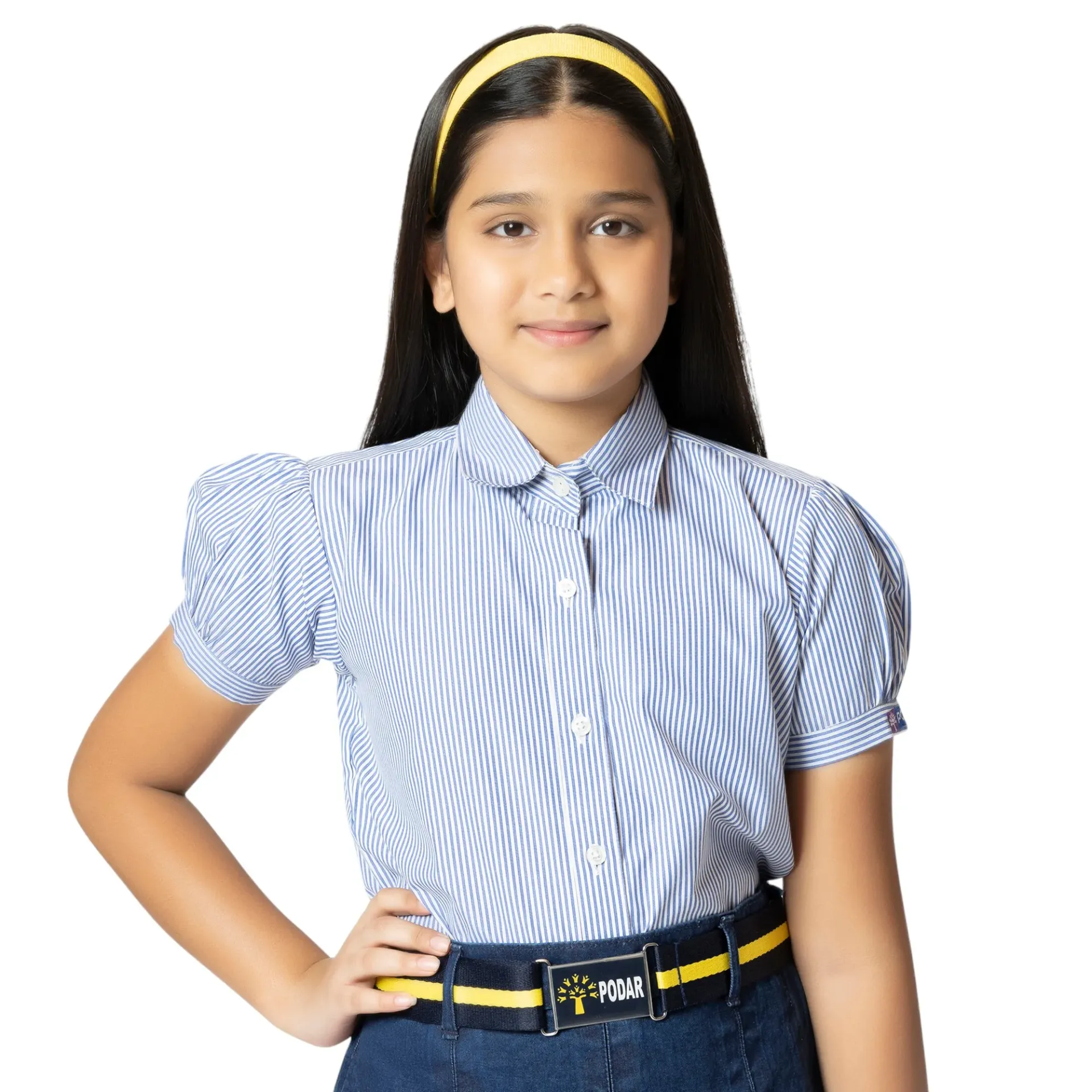 Girls Shirts Thick Stripe